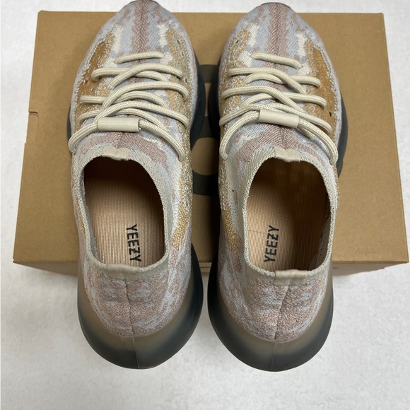 Adidas Yeezy Boost 380 Shoes Sneakers Mens 9.5 Non Reflective Pepper - Picture 4 of 9